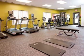 Fitness Center with State of the Art Precor Equipment at Terra Pointe Apartments, St. Paul, Minnesota